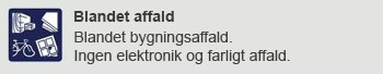 Blandet byggeaffald