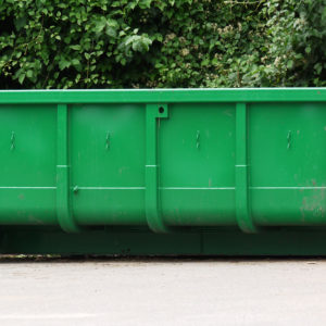 Container, alle typer affald