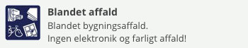 Blandet affald