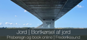 Jord fjernes, bortskaffes | Frederikssund