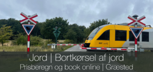 Jord fjernes, bortskaffes | Græsted