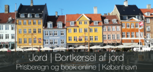 Jord fjernes, bortskaffes | København