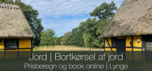 Jord fjernes, bortskaffes | Lynge