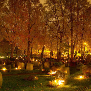 Lys kirkegård