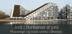 Jord fjernes, bortskaffes | Ørestad